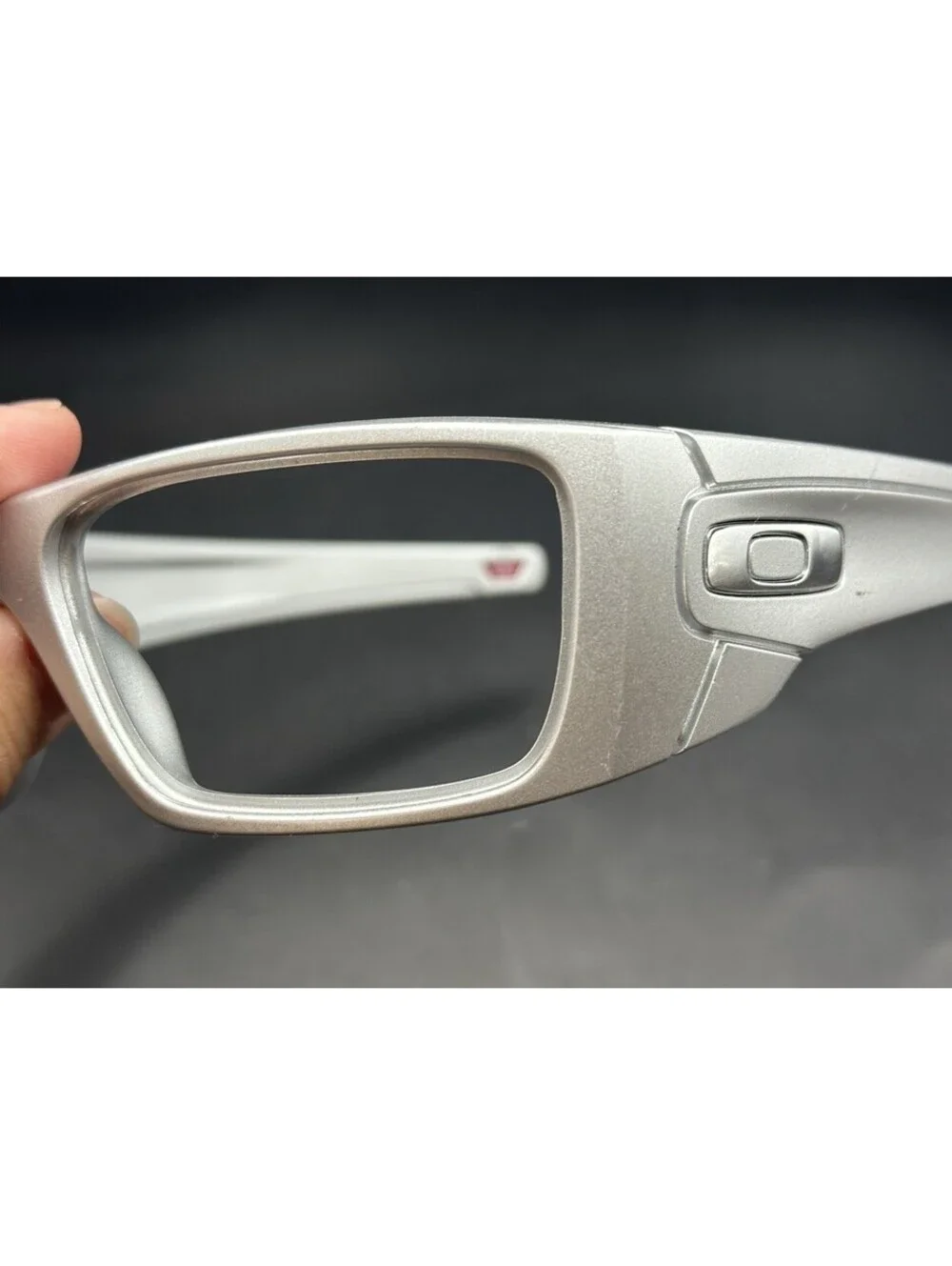 Oakley Fuel Cell X Silver Frame OO9096-M660 (Chrome Icons)